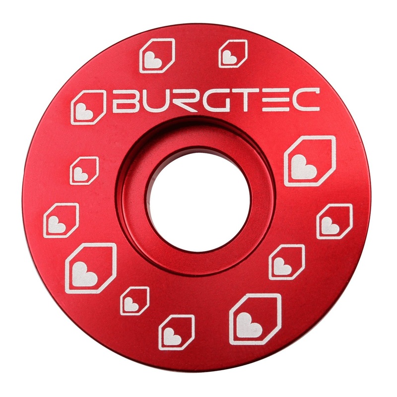 Burgtec Top Cap – Race Red