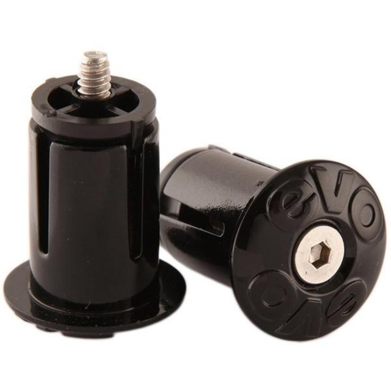 EVO Bar End Plugs-Black
