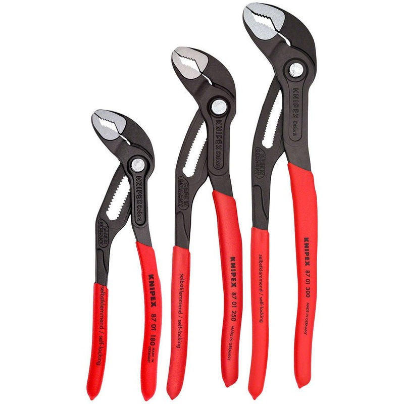 Knipex Cobra Pliers Set – 3 Piece 7 10 12