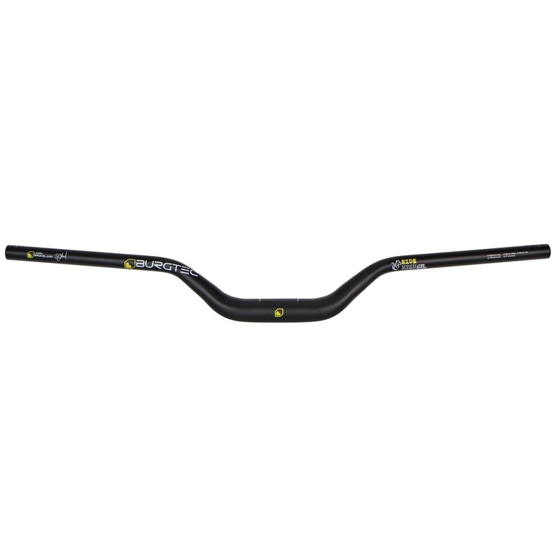 Burgtec Josh Bryceland Ride Wide Riser Bar – 35mm Clamp –  65 mm Rise – 800mm Width