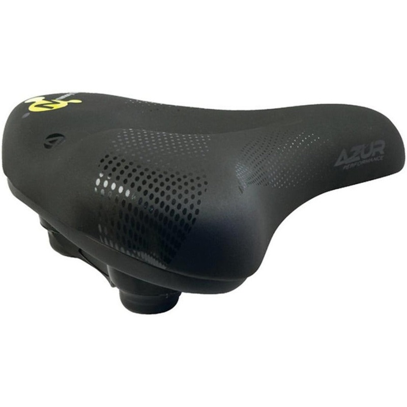 Azur Kappa Memory Foam Saddle-Black