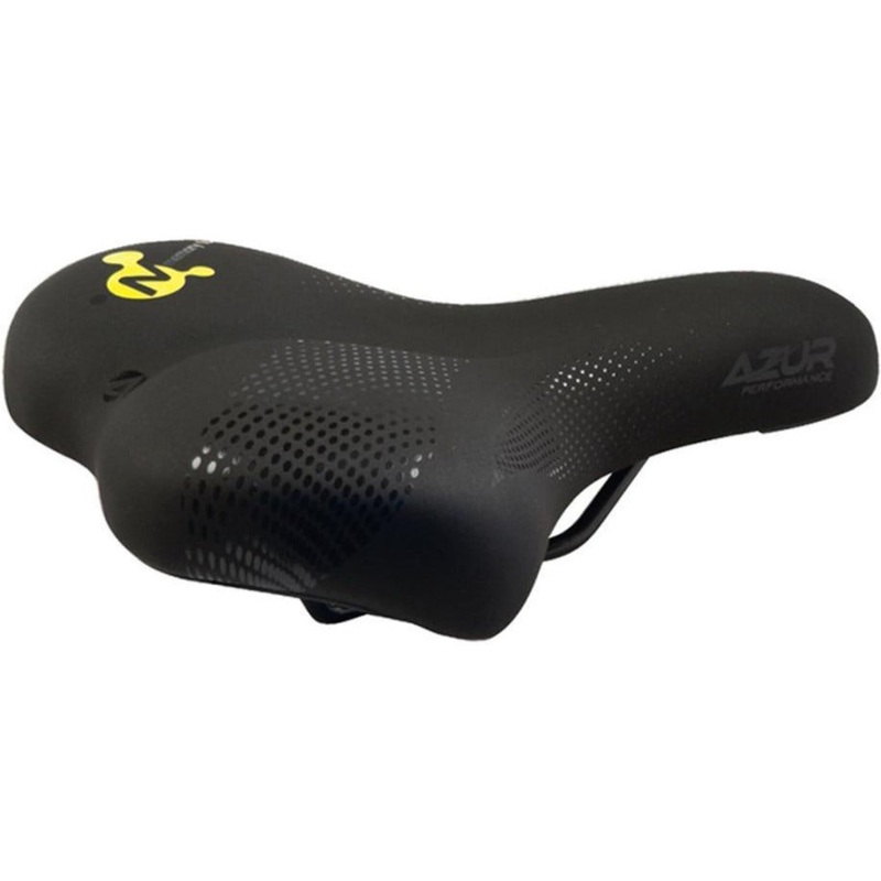 Azur Zeta Memory Foam Saddle-Black