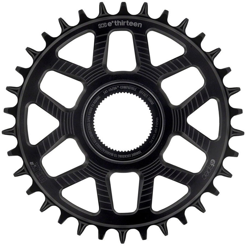 e*thirteen Helix Race e*spec Fazua Ride 60 Direct Mount Chainring –  18mm Offset 34T