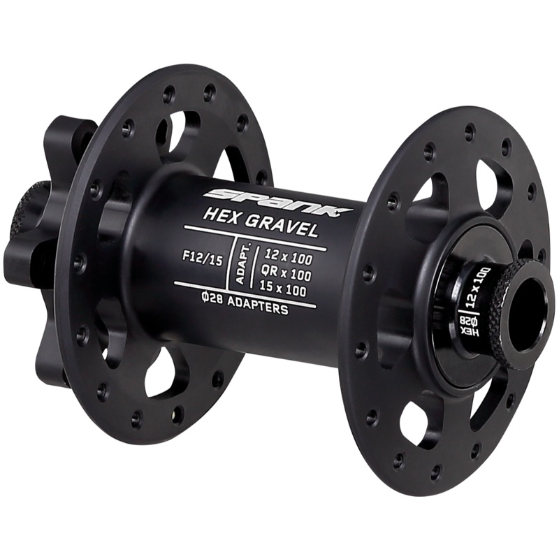 Spank Industries Hex Gravel 6-Bolt Disc Front Hub