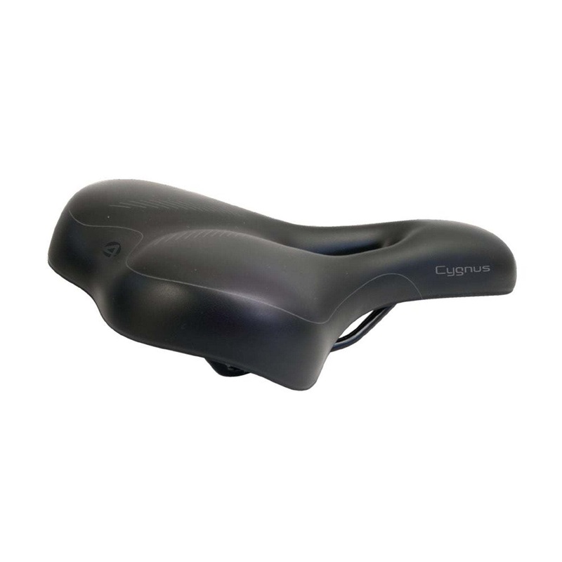 Azur Cygnus Comfort Saddle-Black