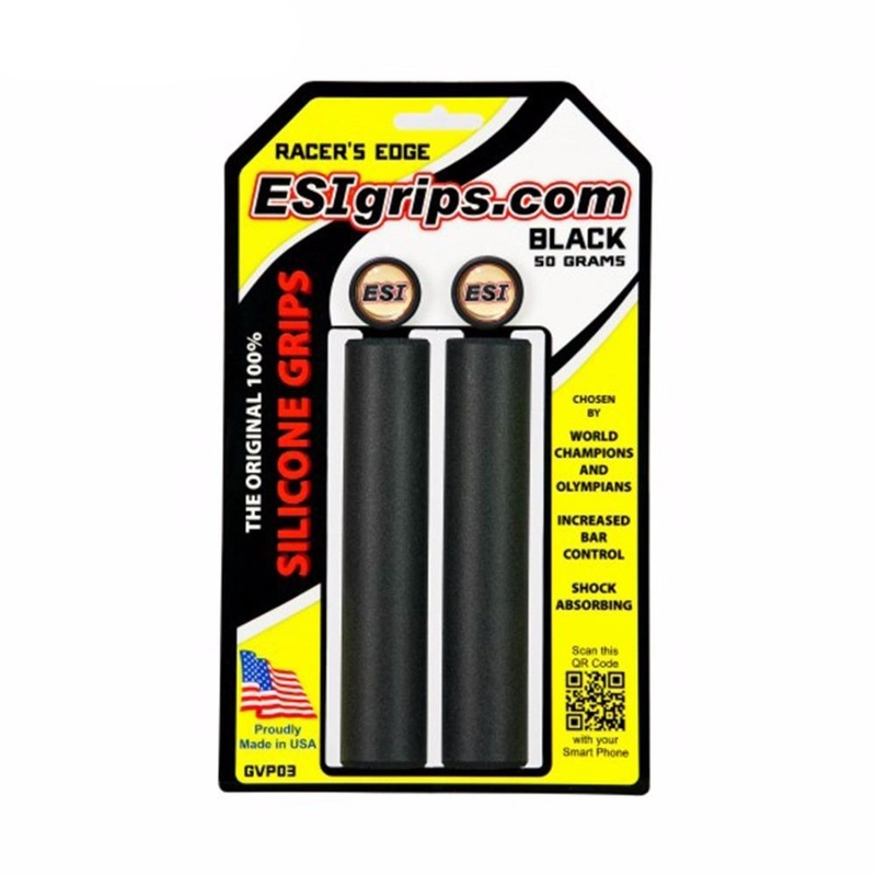 ESI Racers Edge MTB Grips-Black