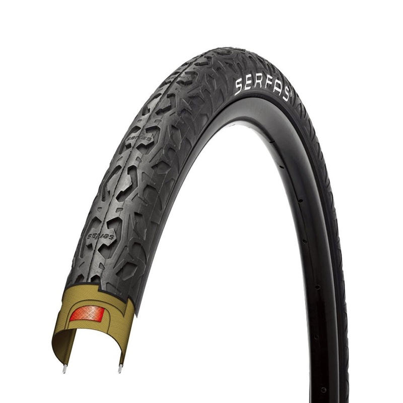Serfas Drifter Wirebead Tyre-26 x 1.50 & 26 x 2.00 & 27.5 x 1.50 & 29 x 2.00-Black