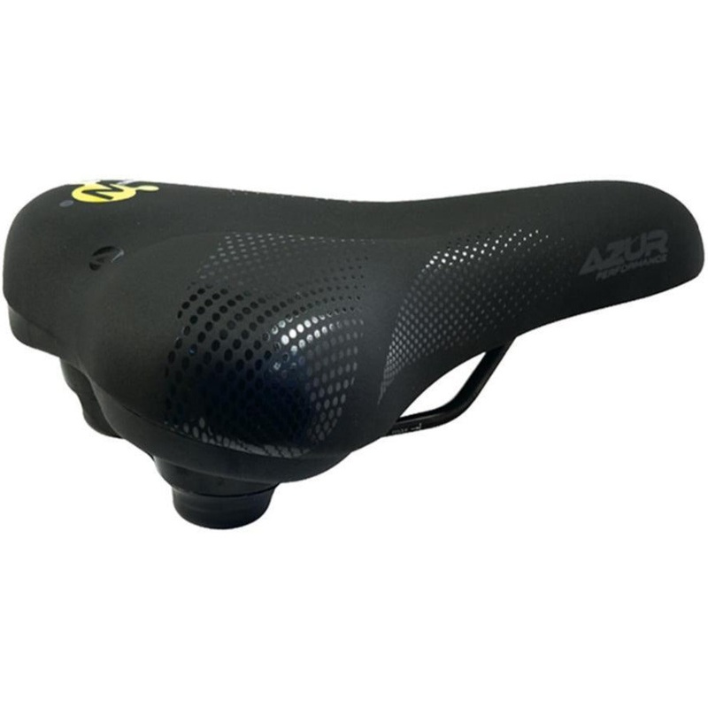 Azur Xi Memory Foam Saddle-Black