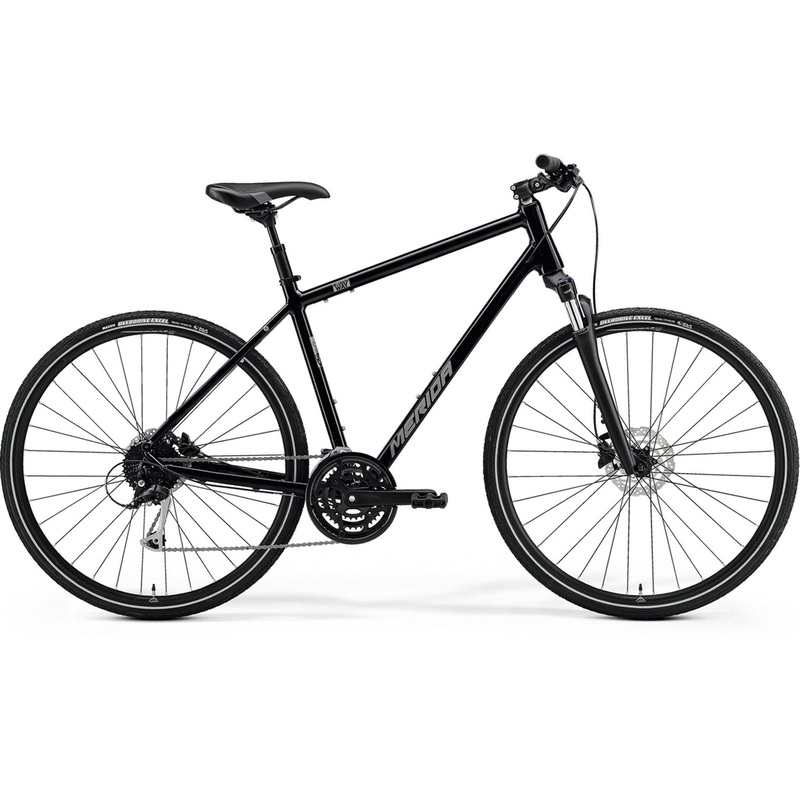 2021 Merida Crossway 100-XS & SM & MD & LG & XL-Gloss Black