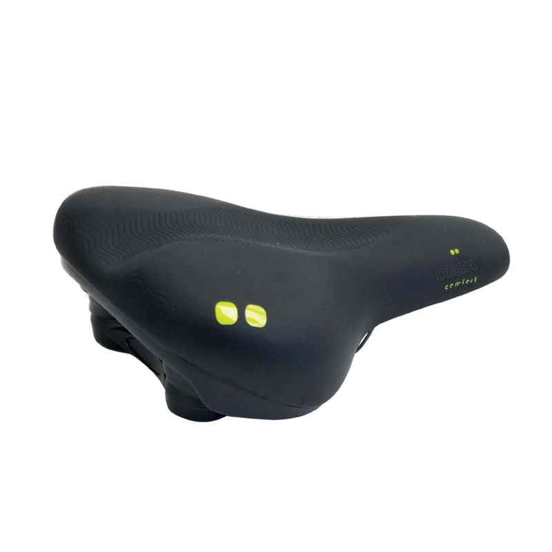 Azur Delta Comfort Saddle-Black
