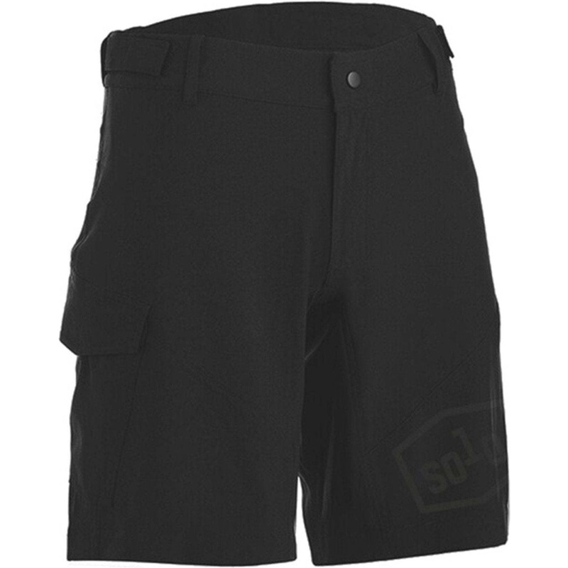 Solo Commuter MTB Shorts-SM & MD & LG & XL & 2XL-Black