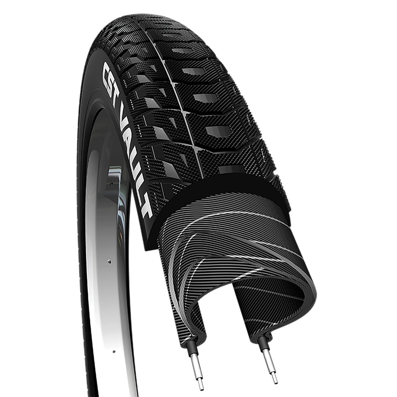 CST Vault Wirebead BMX Tyre-20 x 2.20 & 20 x 2.40-Black