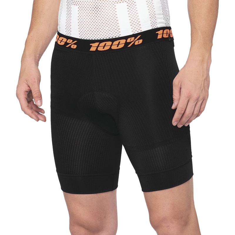 100% Crux Liner Shorts-28 & 30 & 32 & 34 & 36 & 38-Black