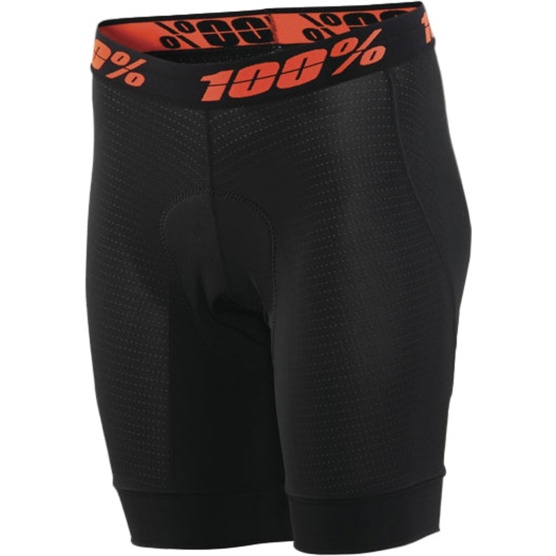 100% Crux Womens Liner Shorts-SM & MD & LG & XL-Black
