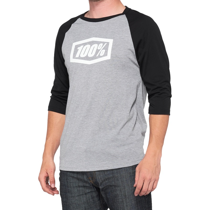 100% Essential Mens 3/4 T-Shirt