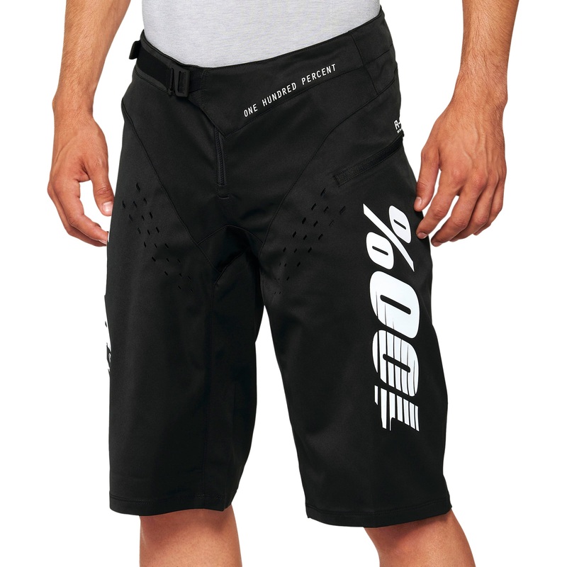 100% R-Core Mens MTB Shorts-28 & 30 & 32 & 34 & 36 & 38-Black