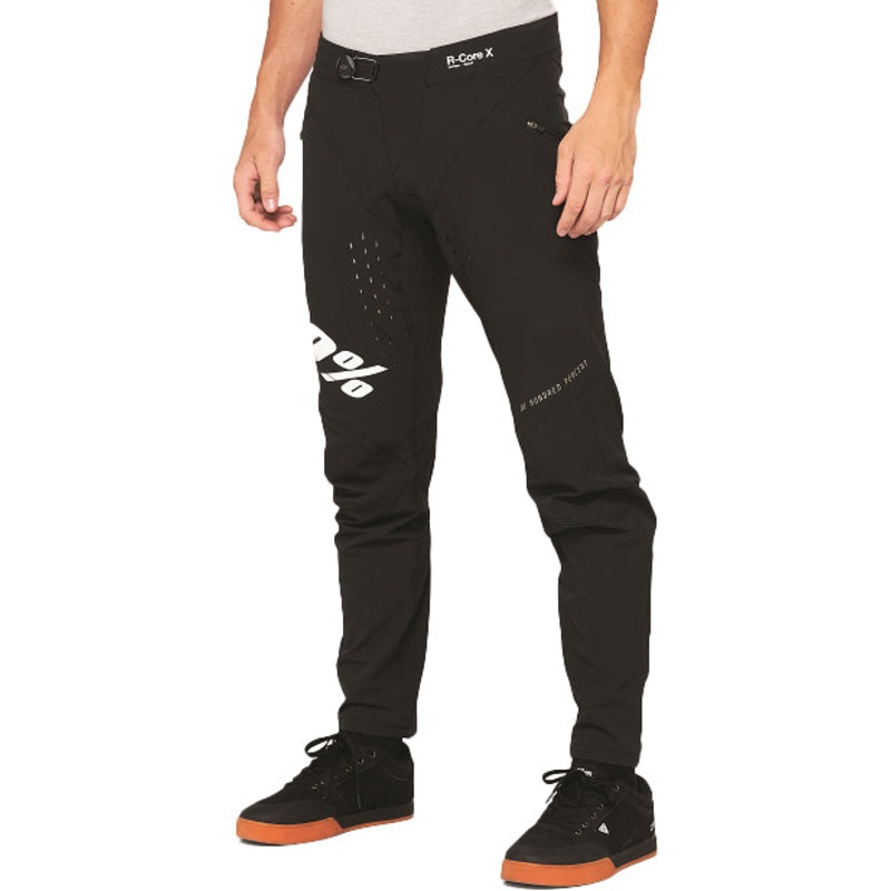 100% R-Core X Mens MTB Pants-28 & 30 & 34 & 36 & 38-Black/White