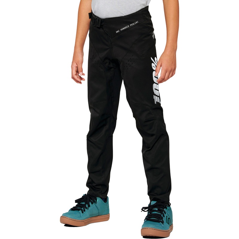 100% R-Core Youth MTB Pants-22 & 24 & 26 & 28-Black