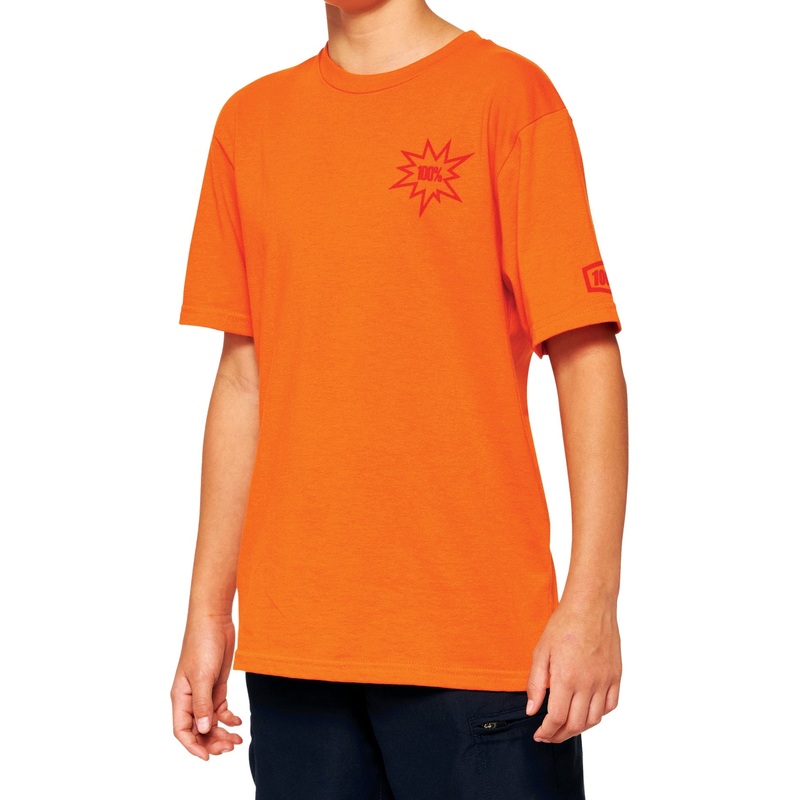 100% Smash Youth SS T-Shirt-SM & MD & LG & XL-Orange