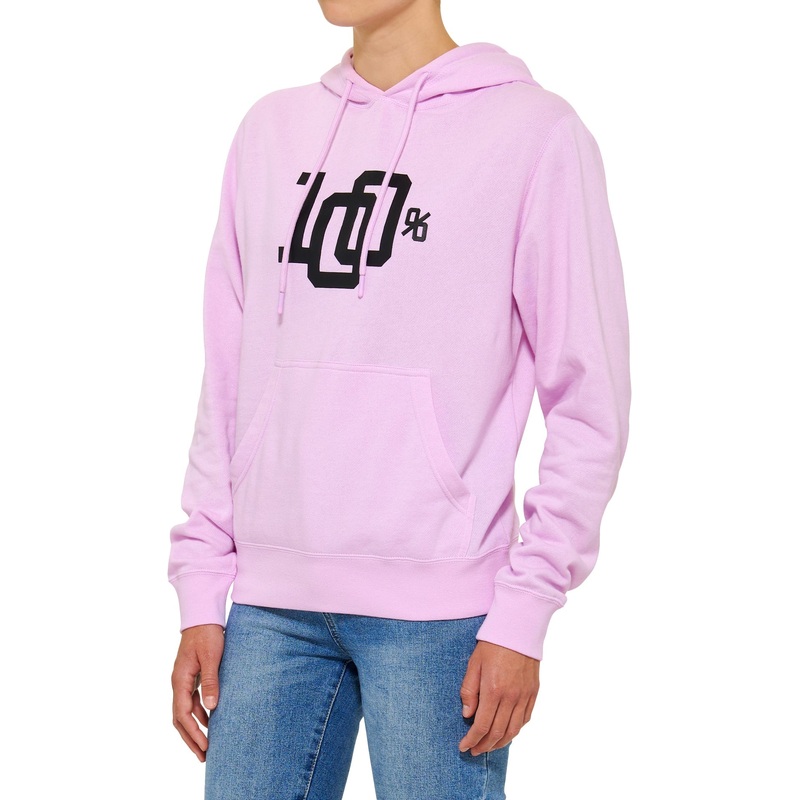100% Varsity Fleece Womens Pullover Hoodie