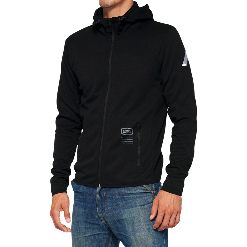 100% Viceroy Tech Mens Zip Hoodie