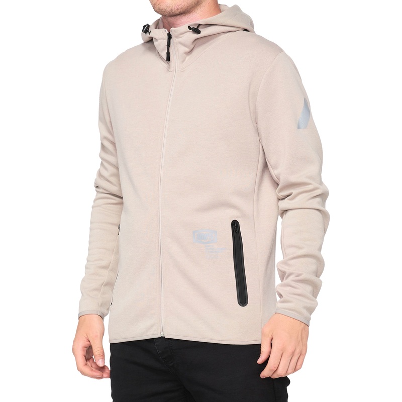 100% Viceroy Zip Tech Fleece Hoodie