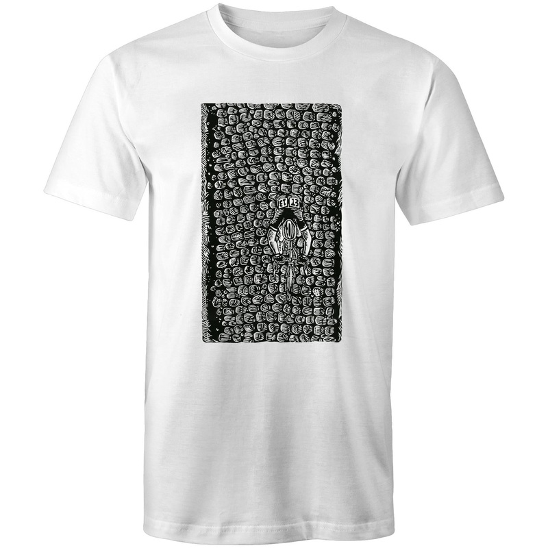 Cobblestones T-Shirt-White-Small & Medium & Large & X-Large & 2XL & 3XL & 4XL & 5XL