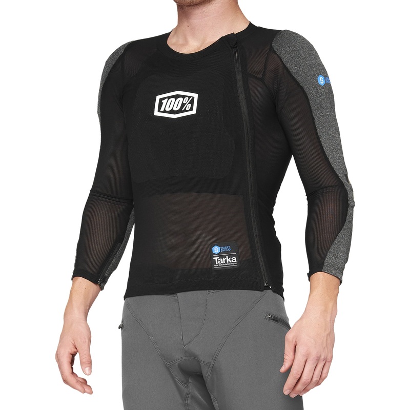 100% Tarka LS Body Armor-SM & MD & LG & XL & 2XL-Black