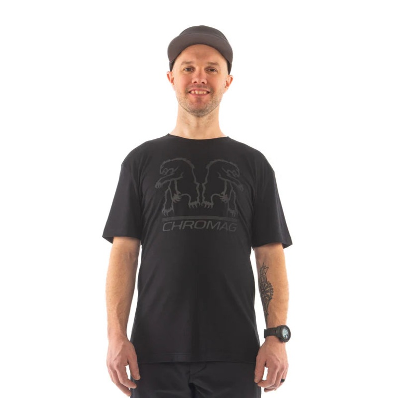 Chromag Reflect Tee-Black-S & M & L & XL