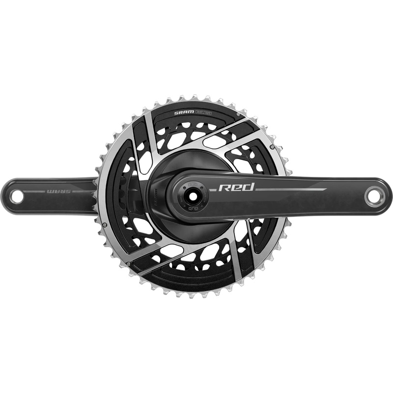 SRAM Red E1 DUB 12sp Cranks-160mm 33/46T & 160mm 35/48T & 160mm 37/50T & 165mm 33/46T & 165mm 35/48T & 165mm 37/50T & 167.5mm 33/46T & 167.5mm 35/48T & 167.5mm 37/50T & 170mm 33/46T & 170mm 35/48T & 170mm 37/50T & 172.5mm 33/46T & 172.5mm 35/48T & 172.5mm