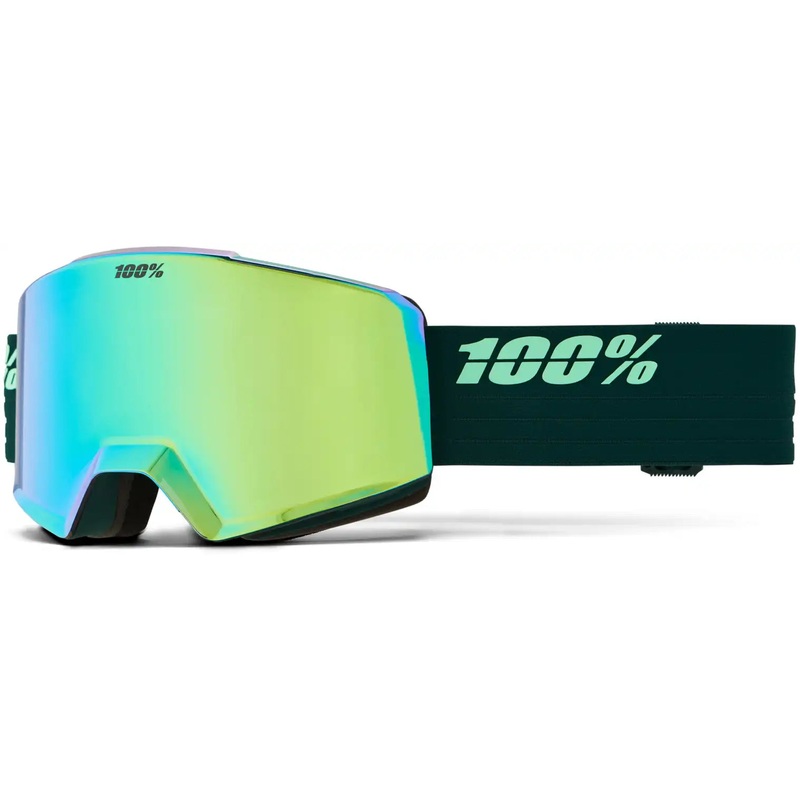100% Norg AF Snow Goggles-Chameleon / HiPer Green Mirror