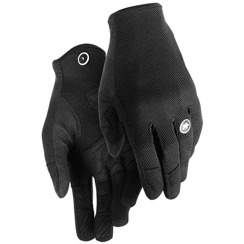Assos RS FF MTB Gloves-XS & SM & MD & LG & XL & 2XL-Black