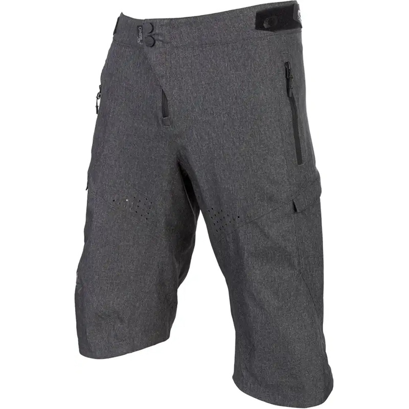 Oneal Tobanga Mens MTB Shorts-28 & 30 & 32 & 34 & 36 & 38-Grey