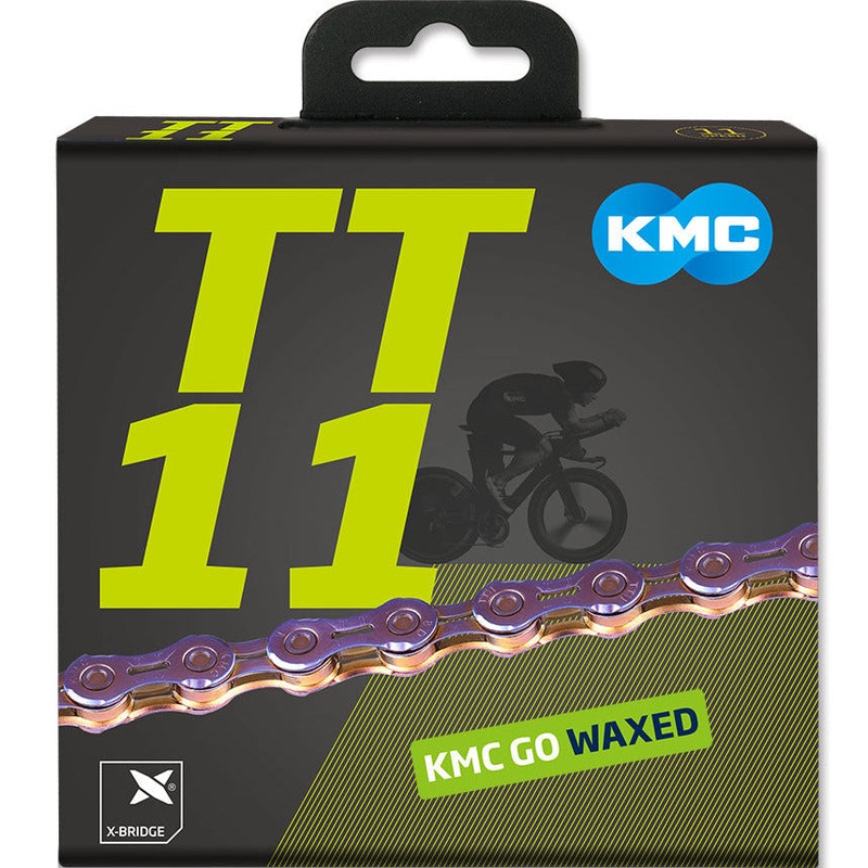 KMC GO WAX TT 11 Chain-126-Neo Chrome