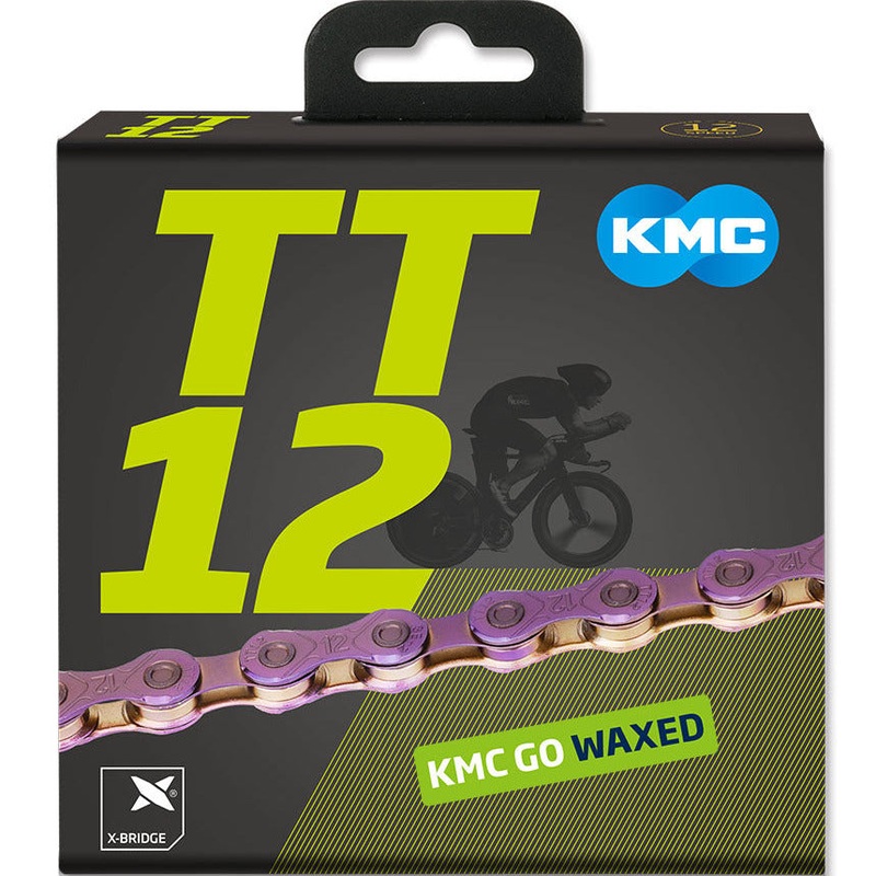 KMC GO WAX TT 12 Chain-126-Neo Chrome