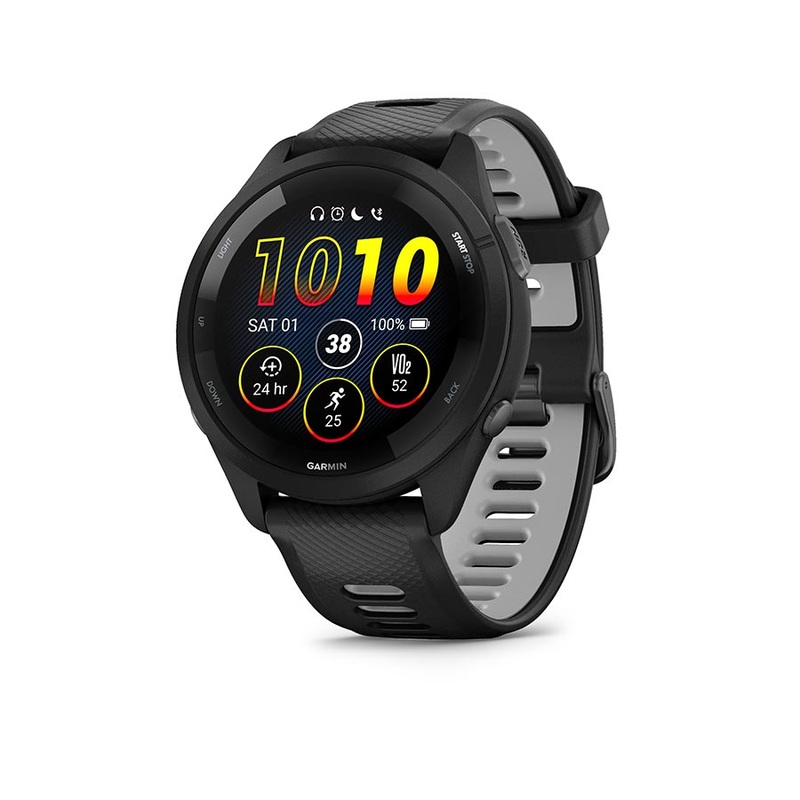 Garmin Forerunner 265 Music-Black-Silicone