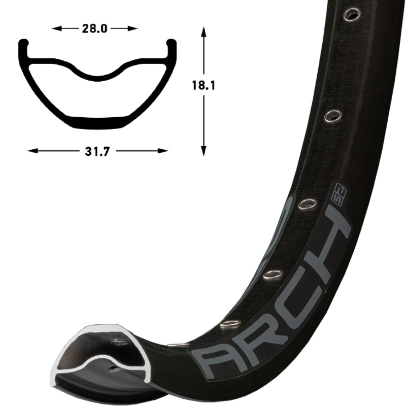 Stan’s Arch S2 Rim-27.5″ & 29″-28 & 32