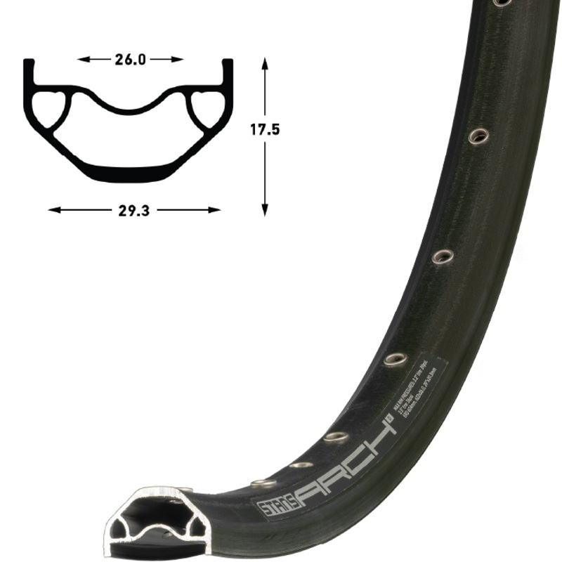 Stan’s Arch D Rim-29″-32