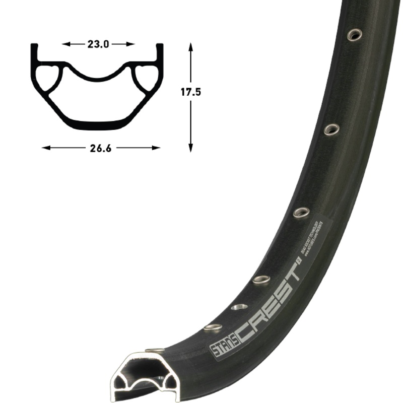 Stan’s Crest D Rim-29″-32