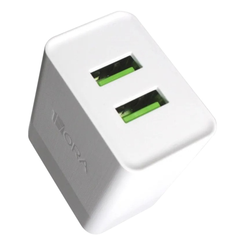 CARGADOR DUAL 2.4A CARGA RPIDA 1 HORA