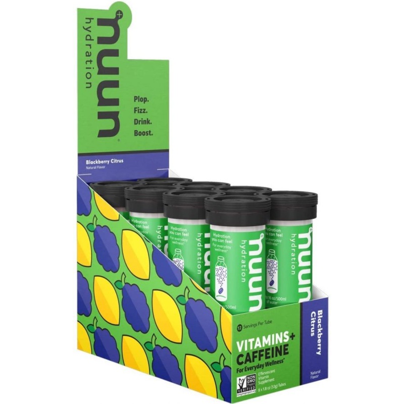 NUUN VITAMINS ENERGY BLACKBERRY CITRUS 52GR C/10 TABLETAS