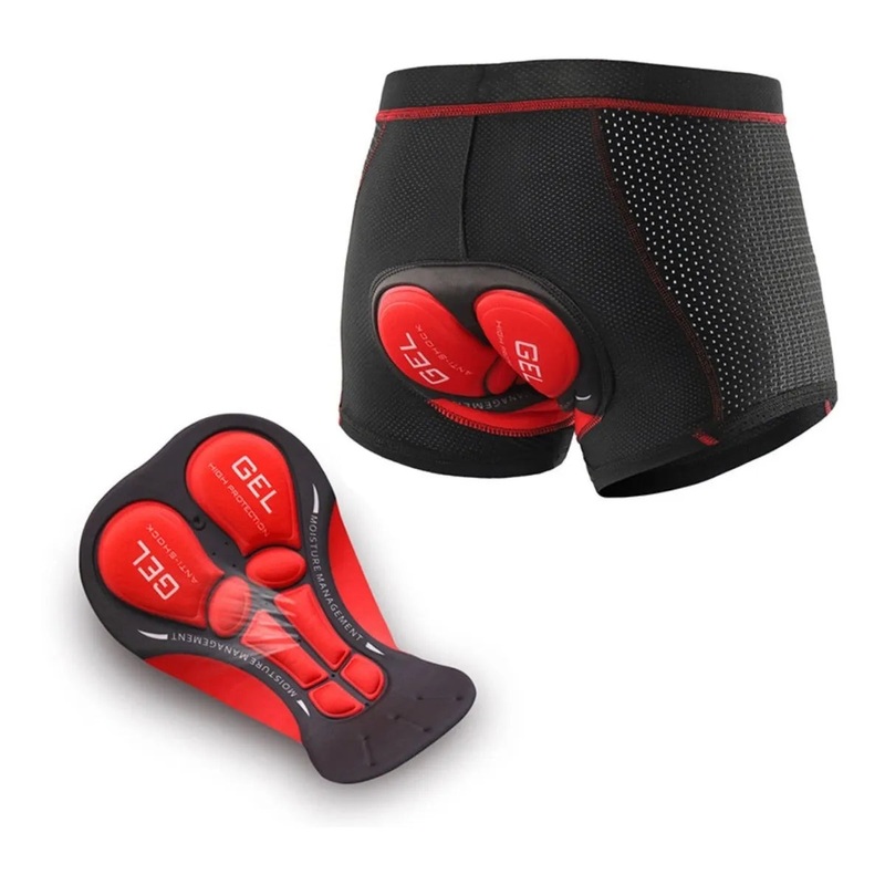 SHORT CON PAD DE GEL BICICLETA