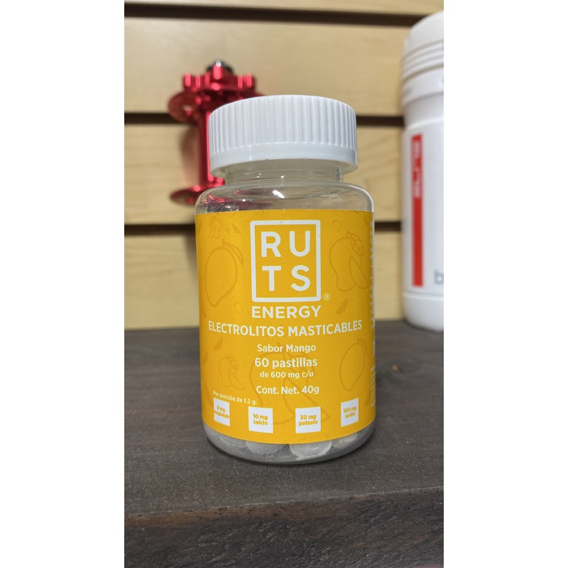 RUTS ELECTROLITOS MASTICABLES SABOR MANGO