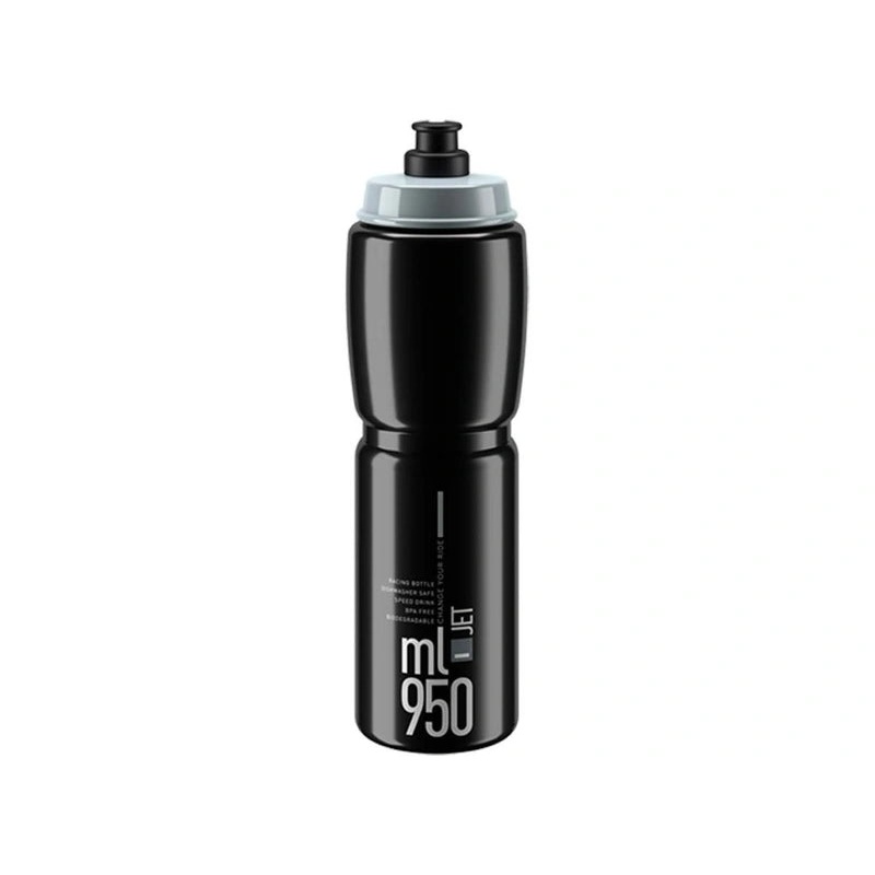 ANFORA JET NEGRO LOGO GRIS 950ML