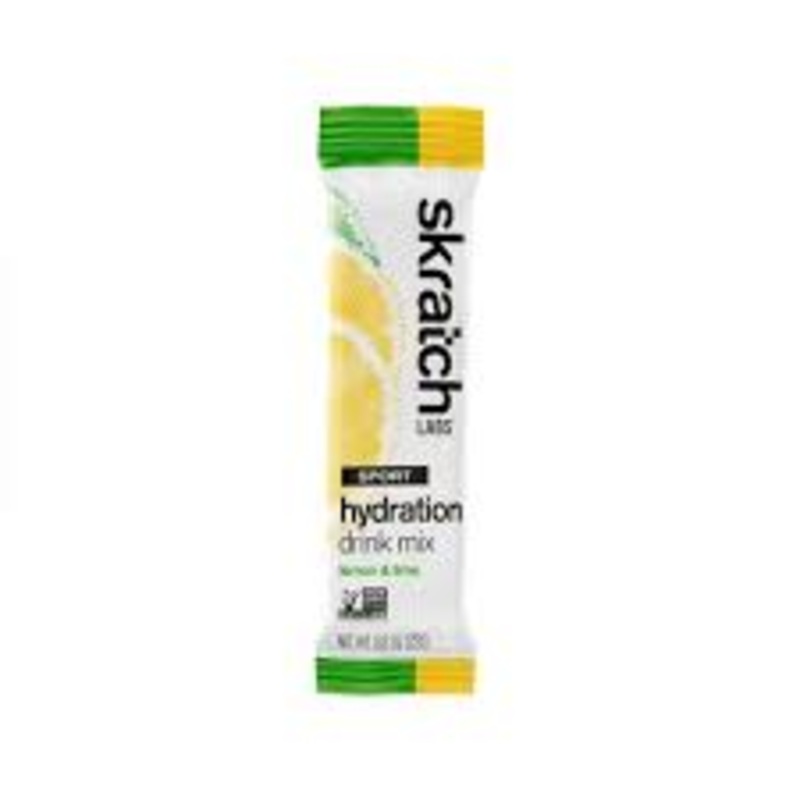 SKRATCH LABS HYDRATION MIX SINGLES 22GR LEMON & LIME