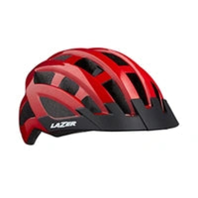 CASCO MTB COMPACT ROJO UNITALLA