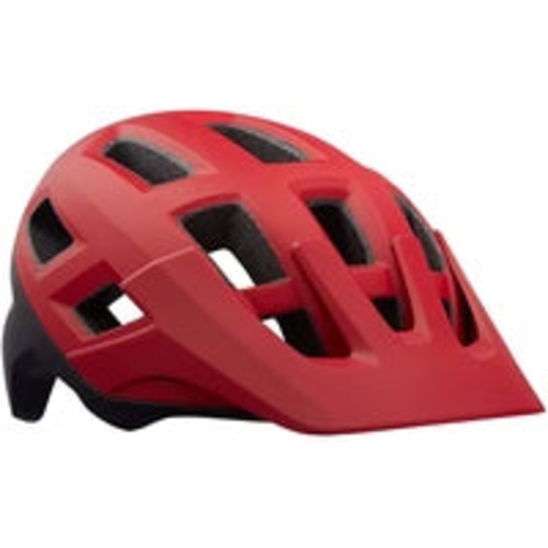 CASCO MTB COYOTE ROJO NEGRO MATE TALLA S