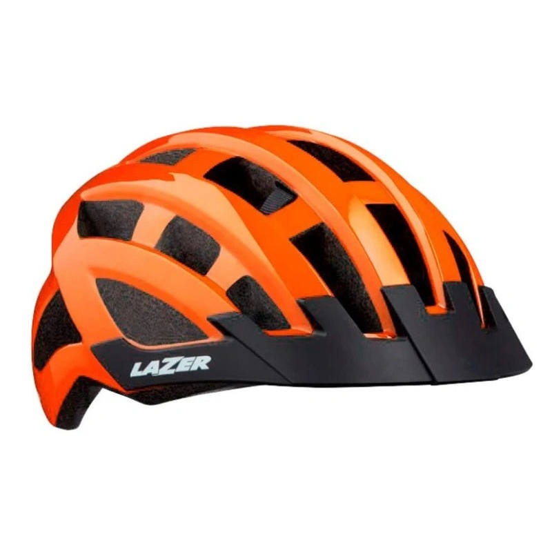 CASCO MTB LAZER COMPACT NARANJA FLASH